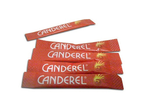 Compostable Canderel Sweetener Sachets Sticks - Pack 1,000